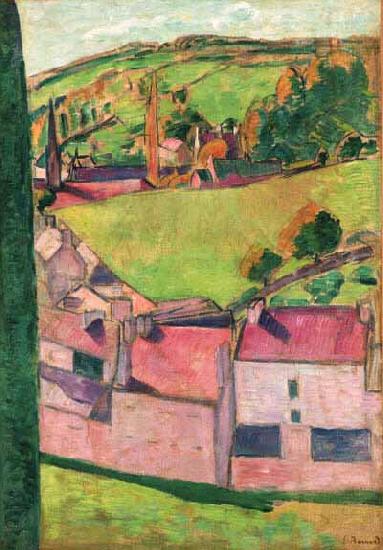 Emile Bernard Vue de Pont Aven oil painting image
